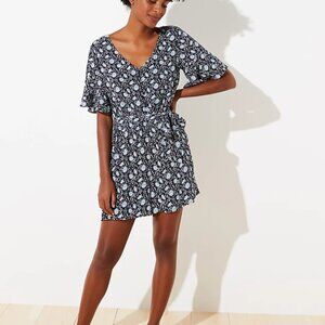 LOFT Daisy Bar Back Flutter Romper